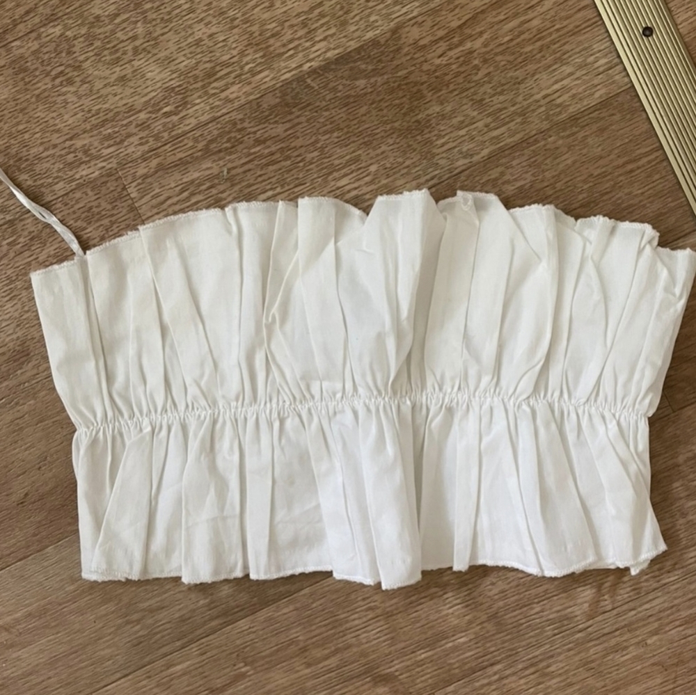 PLT top, M, white